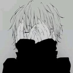 哭泣的照片唯美图片男生头像