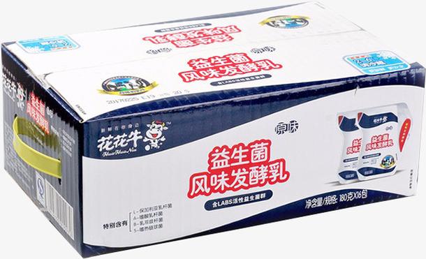花花牛益生菌风味发酵乳原味