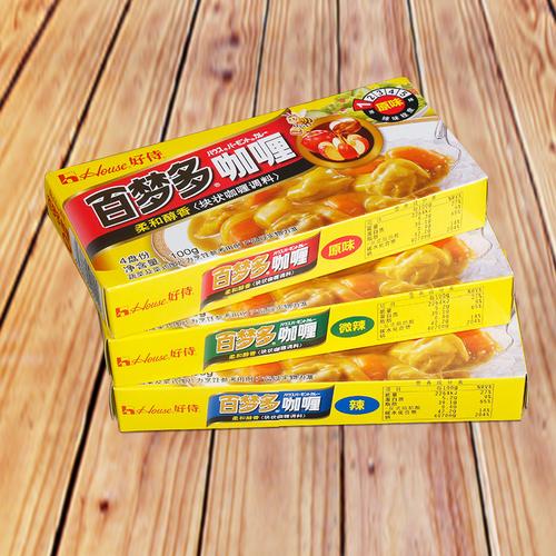 【百梦多】咖喱块调味料100g