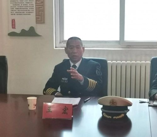 菏泽军分区司令员王宏一行莅临沙土镇调研指导基层武装工作