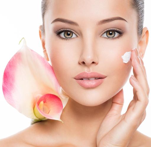 美女面部特写高清图片