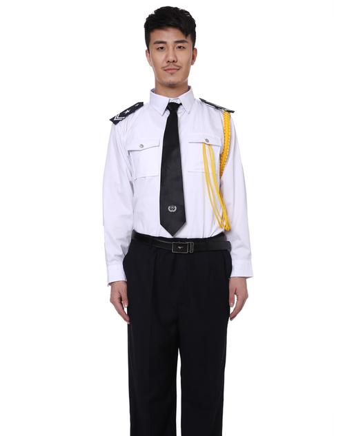 保安服长袖衬衣春秋套装 物业保安制服工装工作服夏装