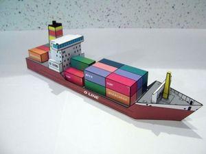 货船仿真模型