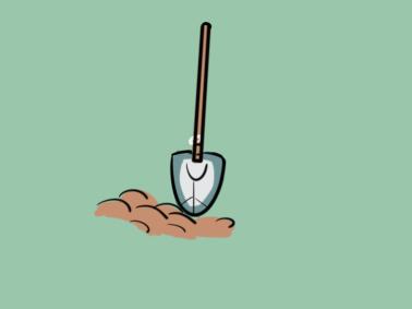 铲子除虫简笔画铲子叉子简笔画