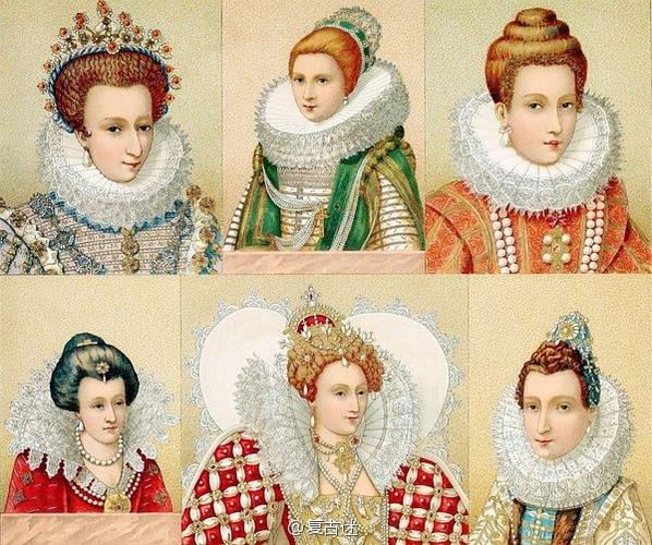 欧洲古代服饰图鉴