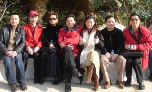 六小龄童和李玲玉的几张照片