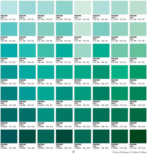 pantone色卡
