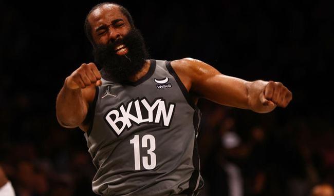 哈登打破质疑的证明之战拿下2988阿杜2211篮网胜步行者