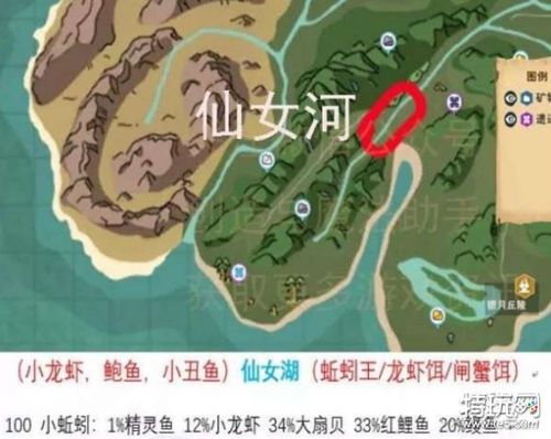 然后就去仙女河钓鲍鱼即可.