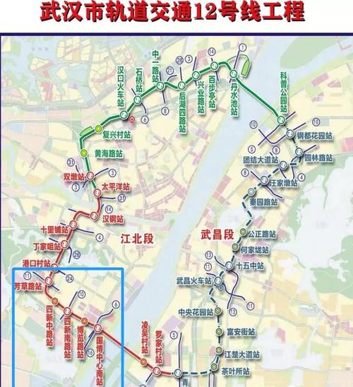 武汉地铁12号线正为穿越长江施工做准备,大型盾构机基本安装到位