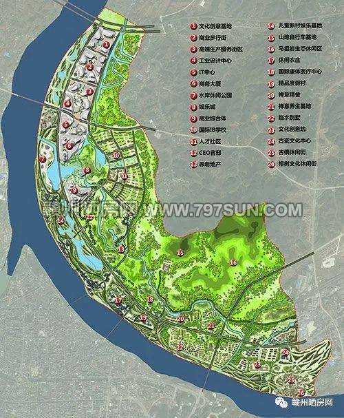 赣州将建设水西"大宋水镇",水东"水韵原乡"两大旅游综合体