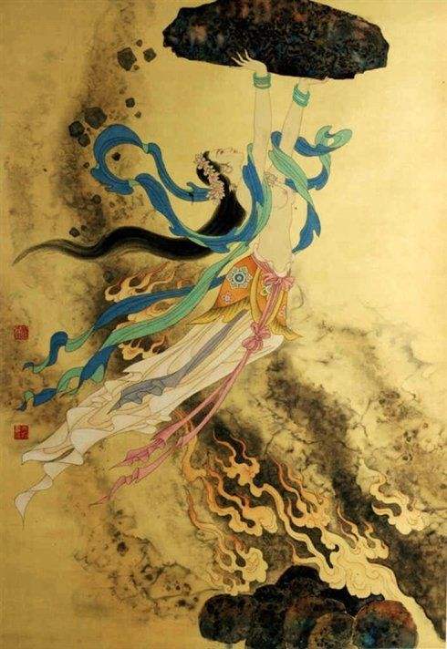 神话说女娲创造了人类,用柳条抽出普通的人类,用手捏出的却是精美