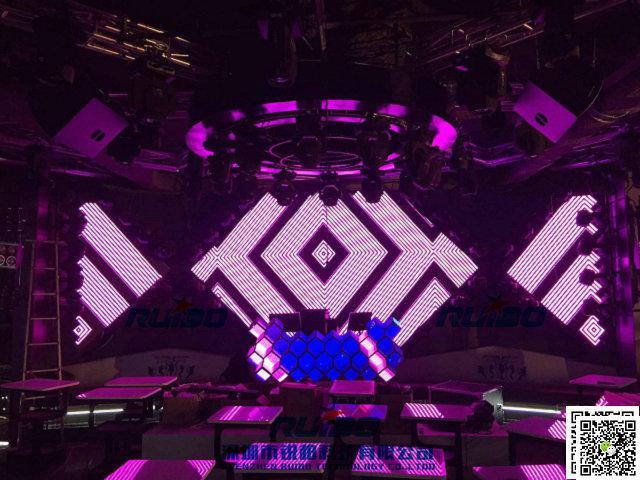 包头酒吧方柱led造型屏,优质led屏厂