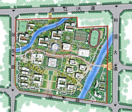 江北大龙湾迎来第一座大学城