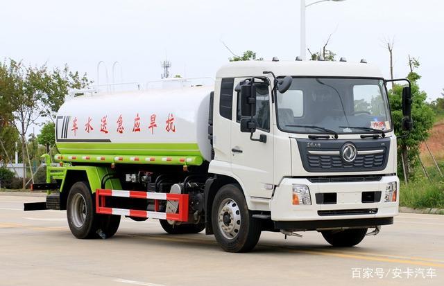 东风天锦国六12吨洒水车整车图片展示