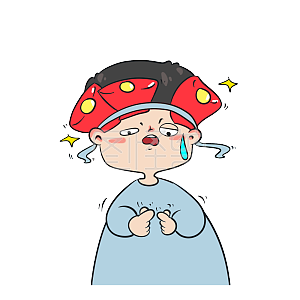 图怪兽原创元素生活窘迫卡通表情包