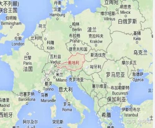 和斯洛文尼亚,西邻列支敦士登和瑞士,北邻德国和捷克