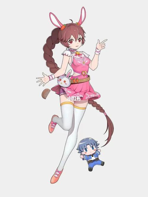 小舞立体建模2_小舞_建模_红薯_上色_接头发_绘画_影视_动漫_动漫推荐