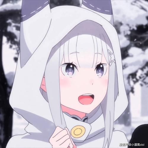 《re:从零开始的异世界生活》菜月昴x爱蜜莉雅,动漫