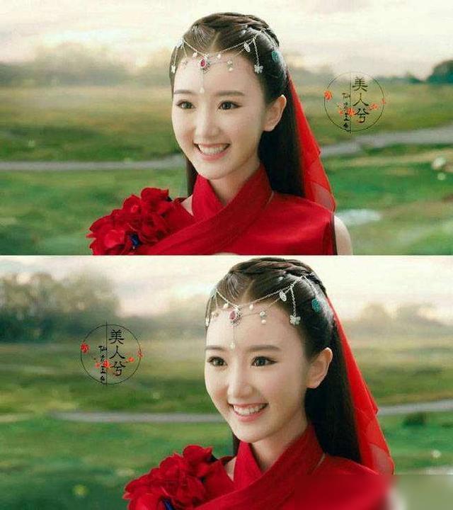 九大古装红衣美人,以为娜扎大气了,看到白鹿才知道啥叫霸气侧漏