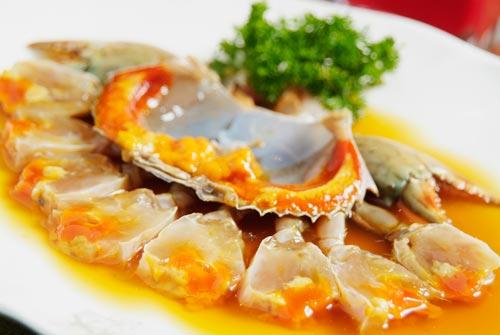 清蒸膏蟹