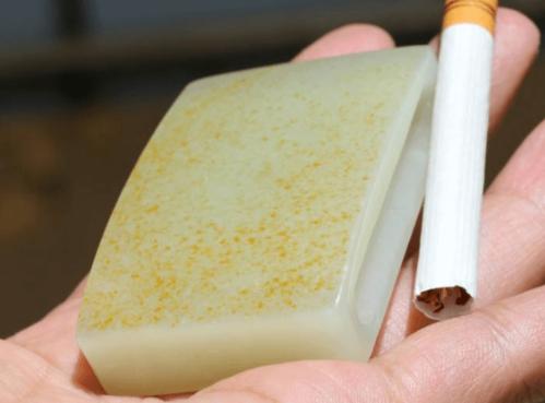 和田玉洒金皮寓意是