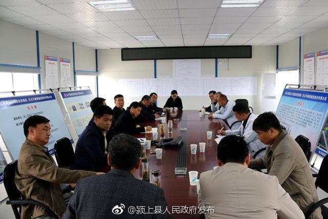 颍上县委副书记,县长窦灿辉到高铁新区检查指导路网及站前广场项目建