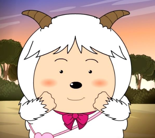 暖羊羊图片卡通头像