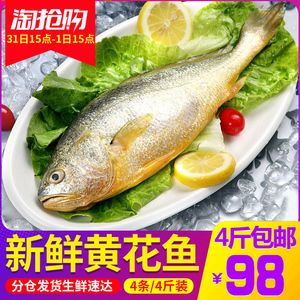 新鲜黄鱼图片