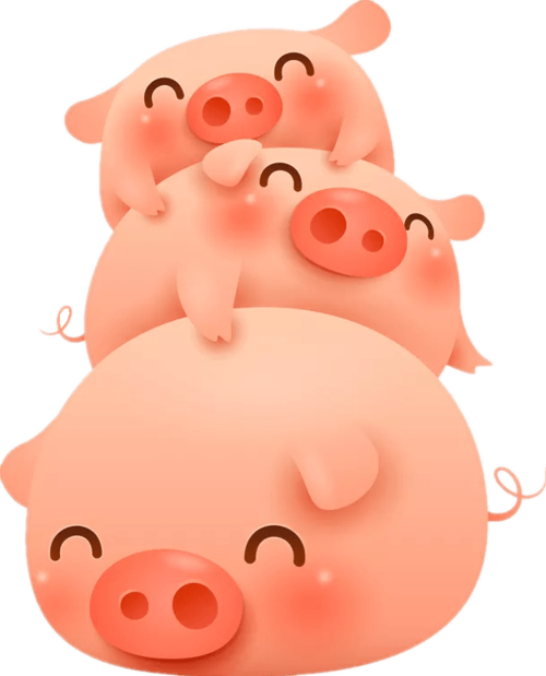 4月|经典童话再现!它们是可爱爆表的"三只小猪"