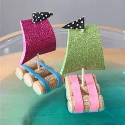 自制塑料瓶小船制作方法2017-11-280贺卡卡纸小船哥伦布