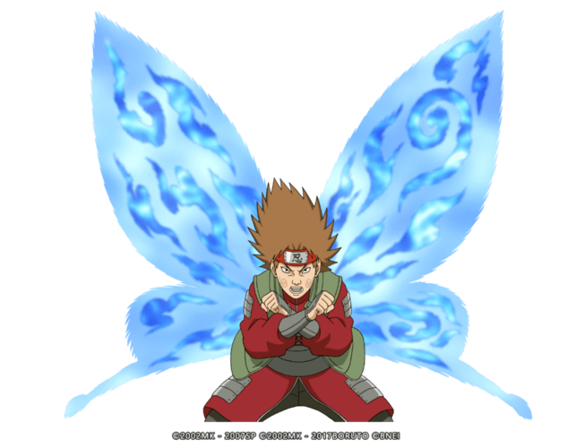 秋道丁次[忍界大战]的  一技能为肉弹战车, 二技能为部分倍化之术,均