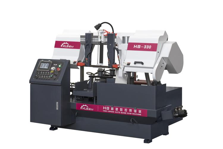 威力士b33数控全自动 带锯床高速智能带锯床液压带锯床双柱带锯床