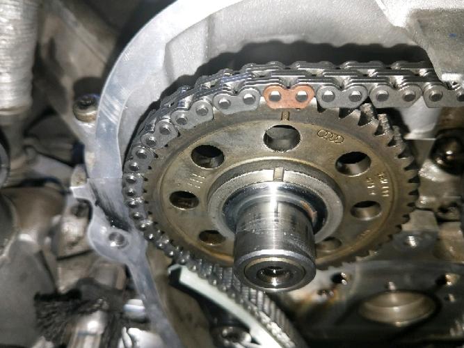 昌河北斗星k14发动机正时对法