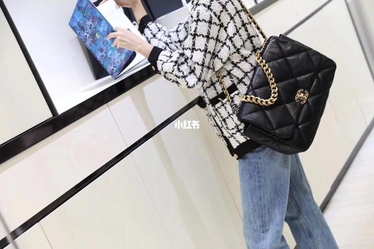 chanel 19 bag 大号_bag_香奈儿怎么样_时尚_箱包