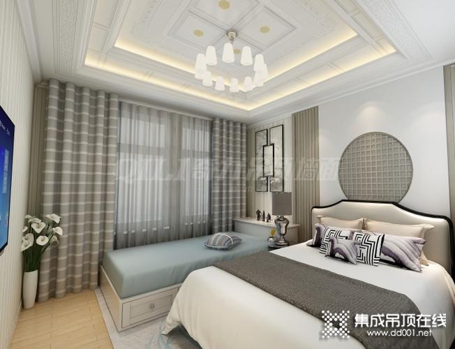 奇力卧室集成吊顶图片,卧室大板吊顶装修效果图