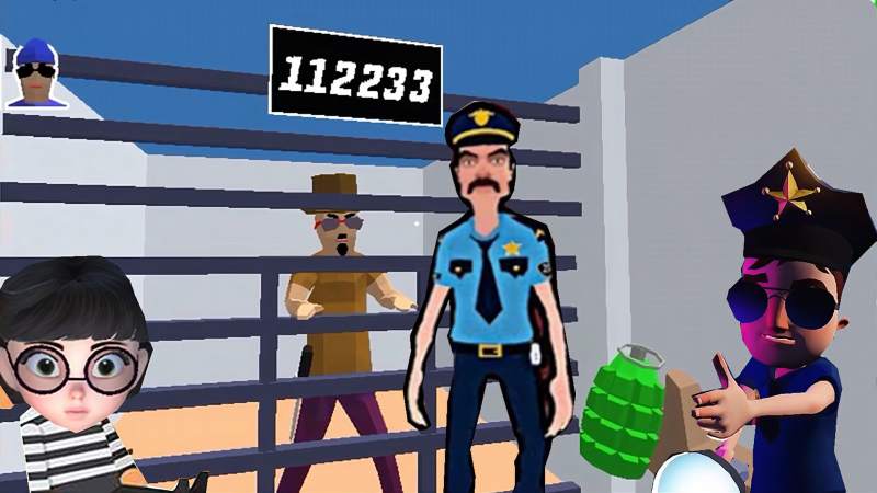 疯狂破坏王塔米炸牢房救朋友被警察发现后开始逃亡