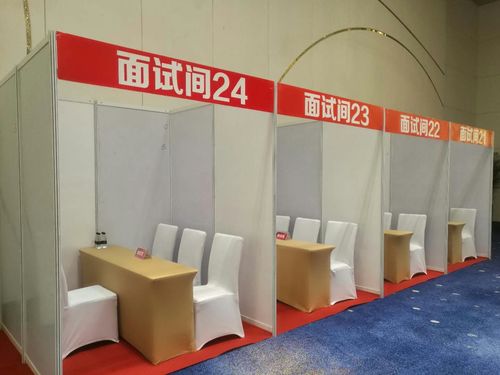 3*3面试间标准展位搭建租赁