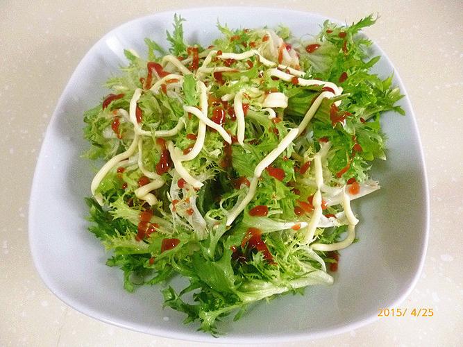 沙拉苦菊怎么凉拌好吃