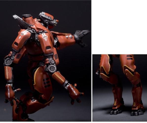 环太平洋手办可拼装环太平洋2机甲模型怪兽复仇流浪者