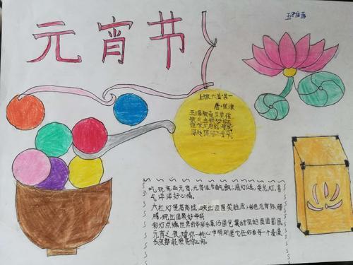 春节元宵英文手抄报春节英文手抄报