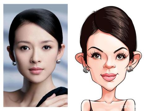 看完高度撞脸明星的夸张肖像漫画,你会发现原来他们区别这么大!