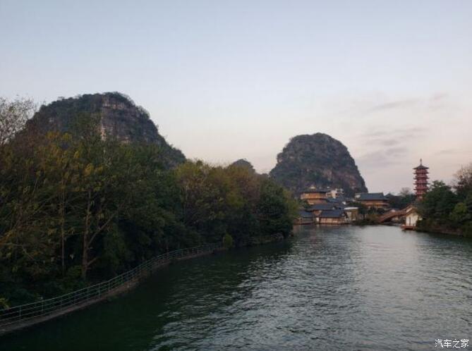 广西桂林木龙湖景区游