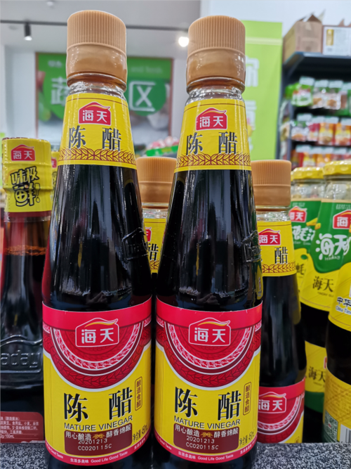 海天陈醋450ml原价5元/瓶,特价3.9元/瓶