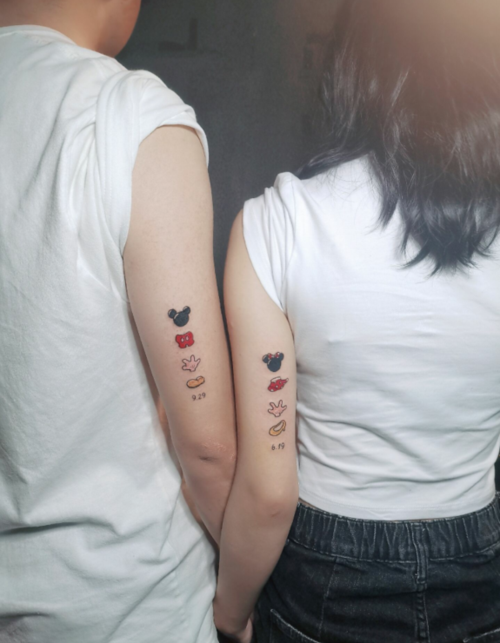 2020最火情侣纹身图片 有意义的情侣纹身(2)