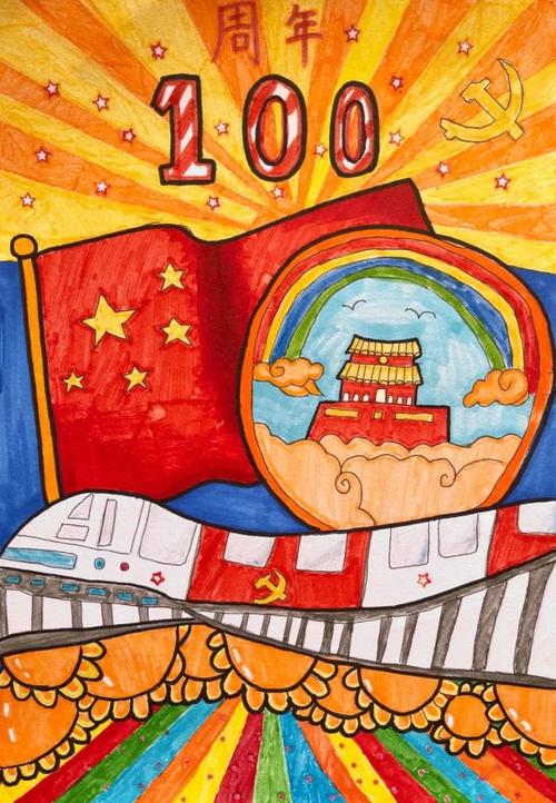 【永远跟党走】建党百年 我有"画"说(一)|党史学习教育