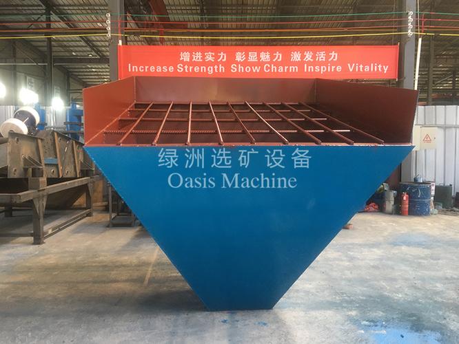 洗沙设备 沙石储料仓 矿料下料仓 建筑工地给料机 方形锥形料斗