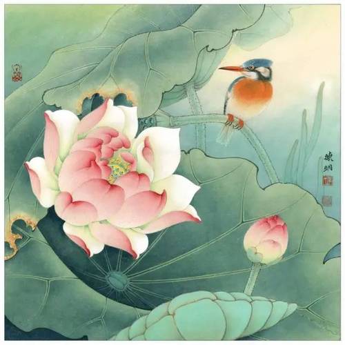 欣赏|李晓明工笔花鸟作品43图 美不胜收