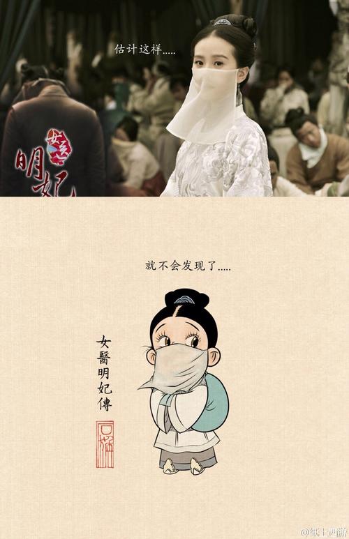 出自画师@纸上西游 女医明妃传系列