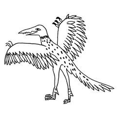 儿童简笔画恐龙甲龙恐龙独角龙简笔画 第1页